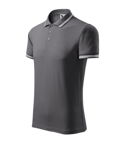 Malfini Urban 219 – Herren Poloshirt mit Kontraststreifen | S–3XL | 15 Farben