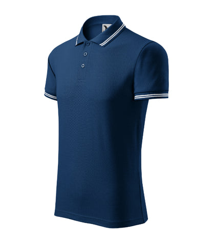 Malfini Urban 219 – Herren Poloshirt mit Kontraststreifen | S–3XL | 15 Farben