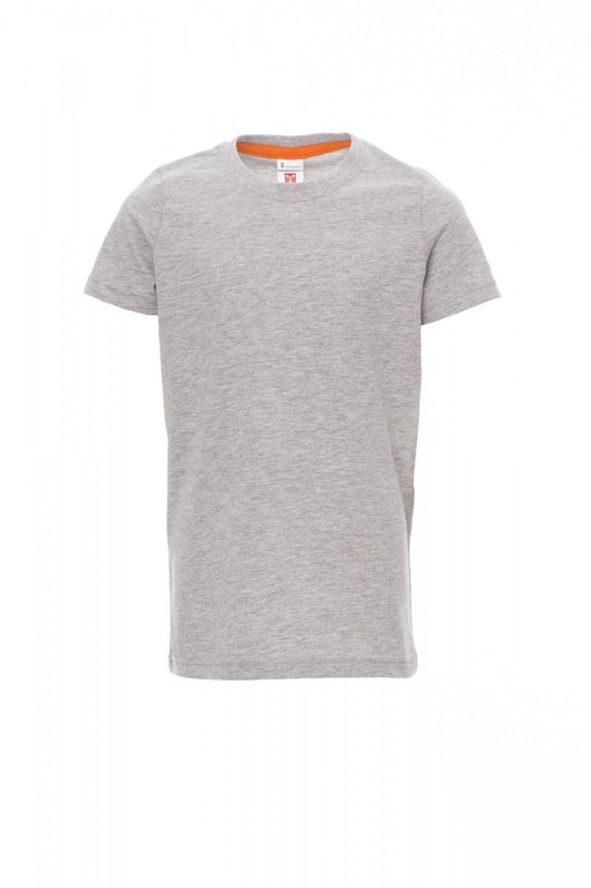 PAYPER T-Shirt SUNSET KIDS MELANGE in GRAU MELIERT - Arbeitskleidung für Industrie und Handwerk