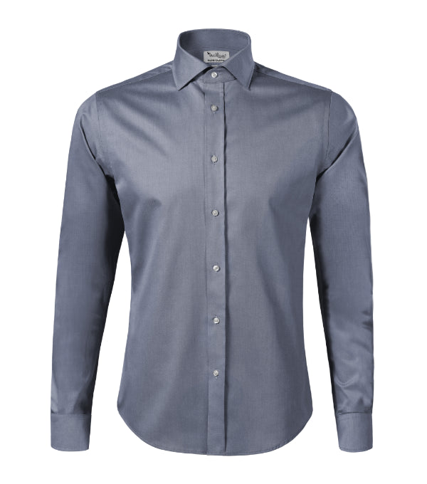 Malfini Journey 264 – Herren Businesshemd Micro Twill | M–3XL | 3 Farben
