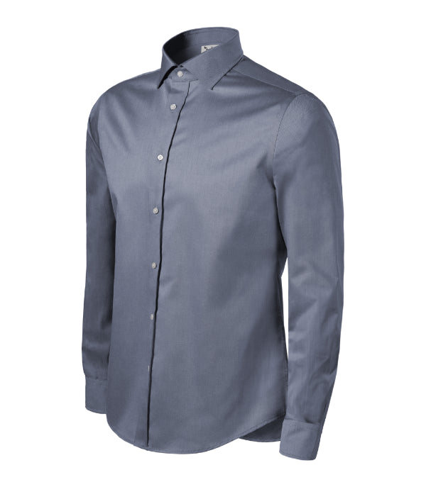 Malfini Journey 264 – Herren Businesshemd Micro Twill | M–3XL | 3 Farben