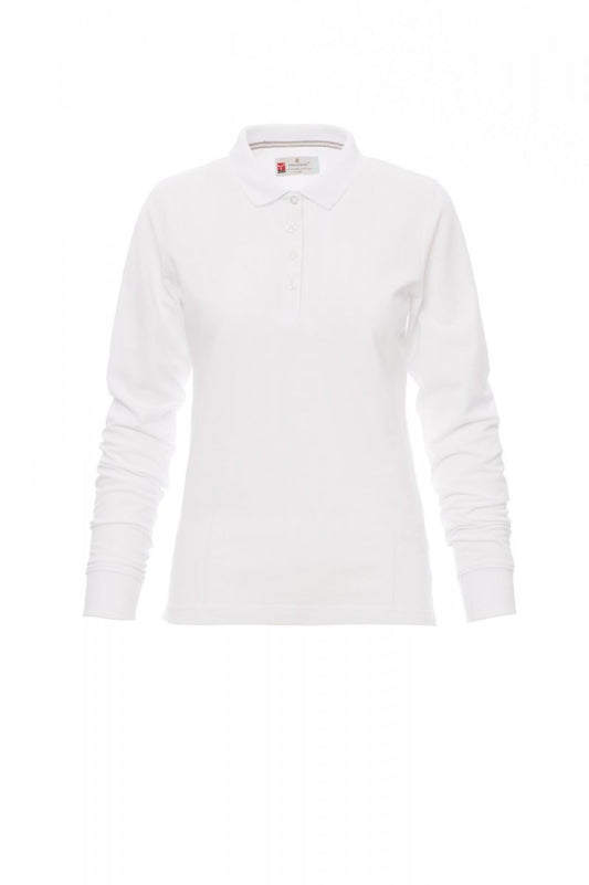 PAYPER Poloshirt FLORENCE LADY in WEISS - Arbeitskleidung für Industrie und Handwerk