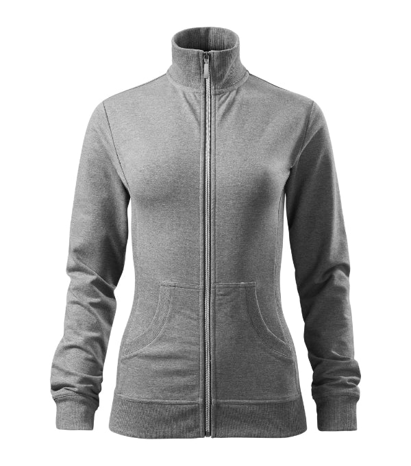 Malfini Viva 409 – Damen Zip-Sweatshirt tailliert | S–2XL | 7 Farben
