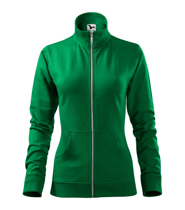 Malfini Viva 409 – Damen Zip-Sweatshirt tailliert | S–2XL | 7 Farben
