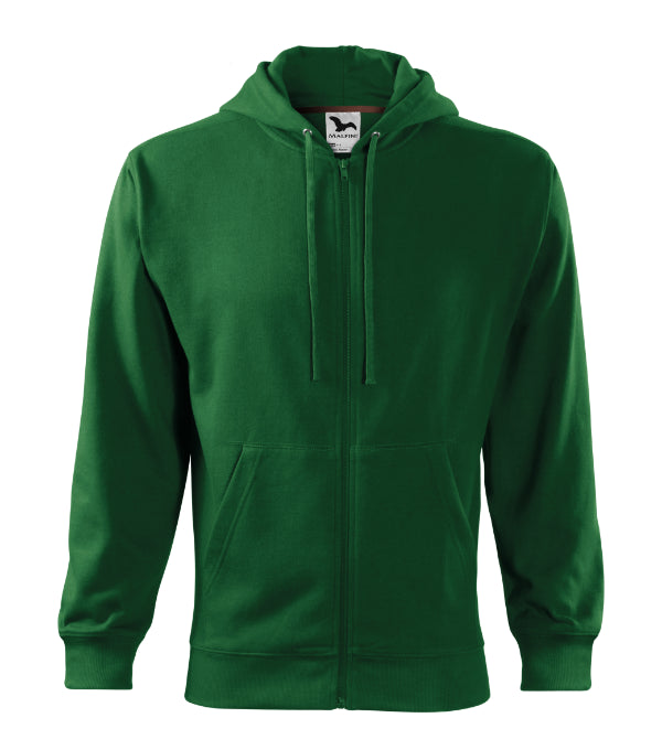 Malfini Trendy Zipper 410 – Herren Zip-Hoodie | S–3XL | 15 Farben