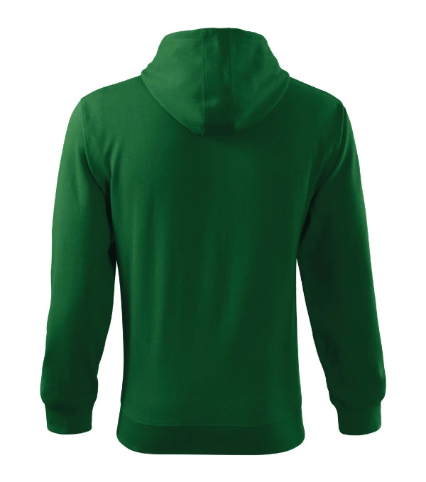 Malfini Trendy Zipper 410 – Herren Zip-Hoodie | S–3XL | 15 Farben