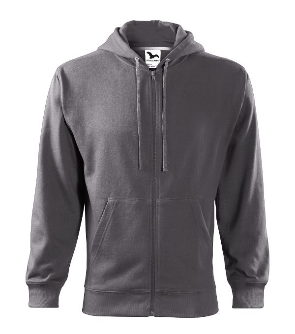 Malfini Trendy Zipper 410 – Herren Zip-Hoodie | S–3XL | 15 Farben