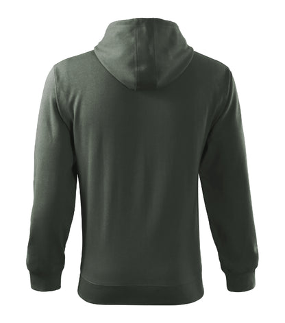 Malfini Trendy Zipper 410 – Herren Zip-Hoodie | S–3XL | 15 Farben