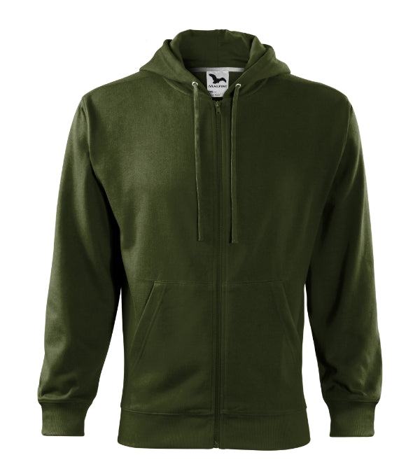 Malfini Trendy Zipper 410 – Herren Zip-Hoodie | S–3XL | 15 Farben