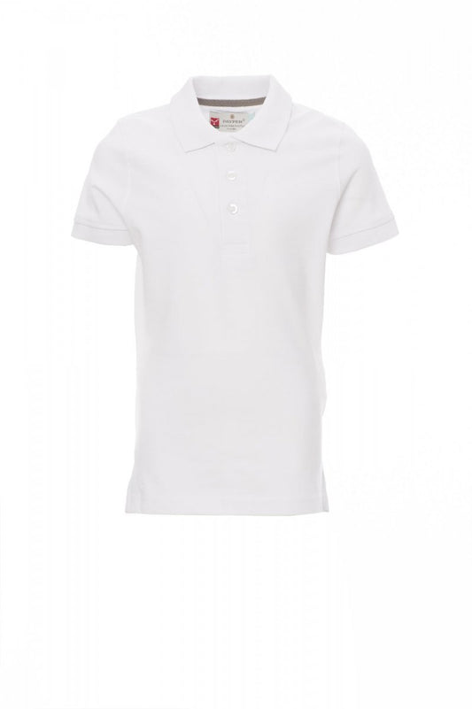 PAYPER Poloshirt VENICE KIDS in WEISS - Arbeitskleidung für Industrie und Handwerk