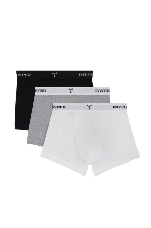 PAYPER Arbeitsshorts HARRISON in NERO/GRIGIO MELANGE/BIANCO - Arbeitskleidung für Industrie und Handwerk