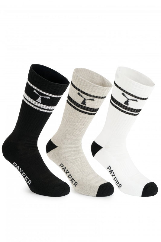 PAYPER Arbeitssocken MAGIC in NERO/GRIGIO MELANGE/BIANCO - Arbeitskleidung für Industrie und Handwerk