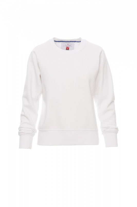 PAYPER Sweatshirt MISTRAL+LADY in WEISS - Arbeitskleidung für Industrie und Handwerk