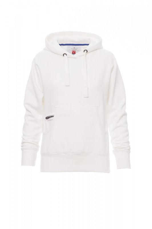 PAYPER Sweatshirt ATLANTA+LADY in WEISS - Arbeitskleidung für Industrie und Handwerk