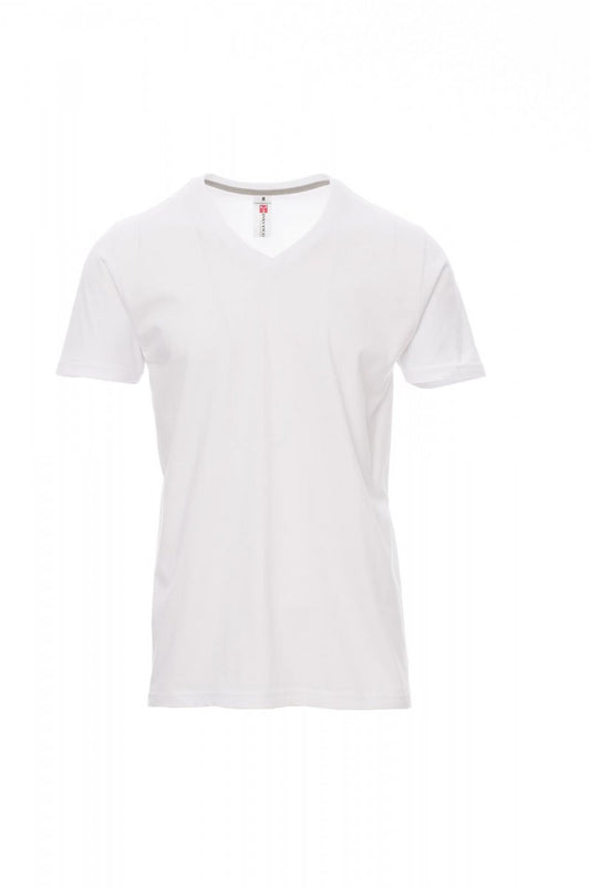 PAYPER T-Shirt V-NECK in WEISS - Arbeitskleidung für Industrie und Handwerk
