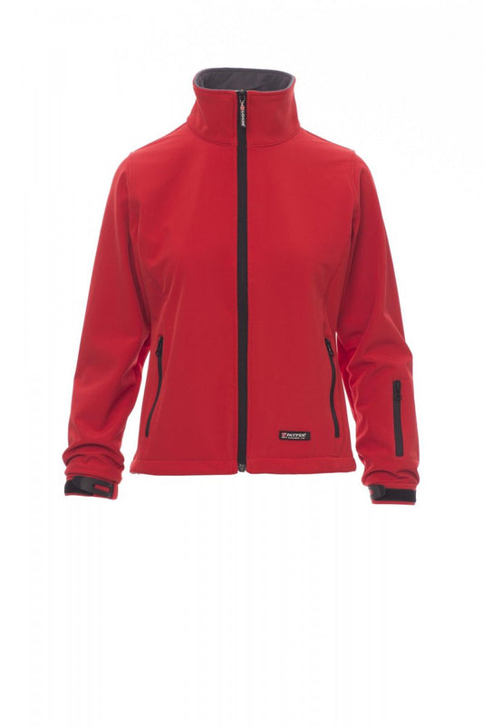 PAYPER Softshelljacke SUNNY in ROT - Arbeitskleidung für Industrie und Handwerk