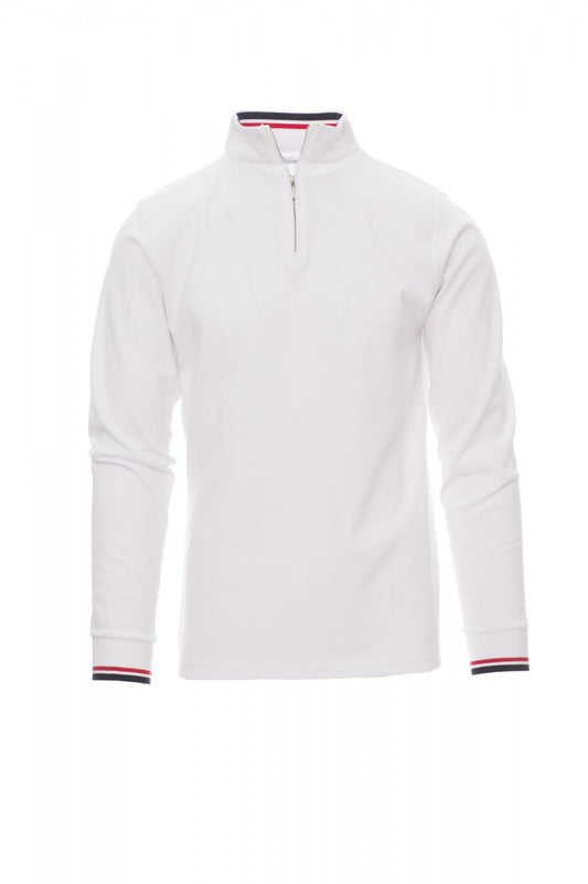 PAYPER Poloshirt PRIVE in WEISS - Arbeitskleidung für Industrie und Handwerk