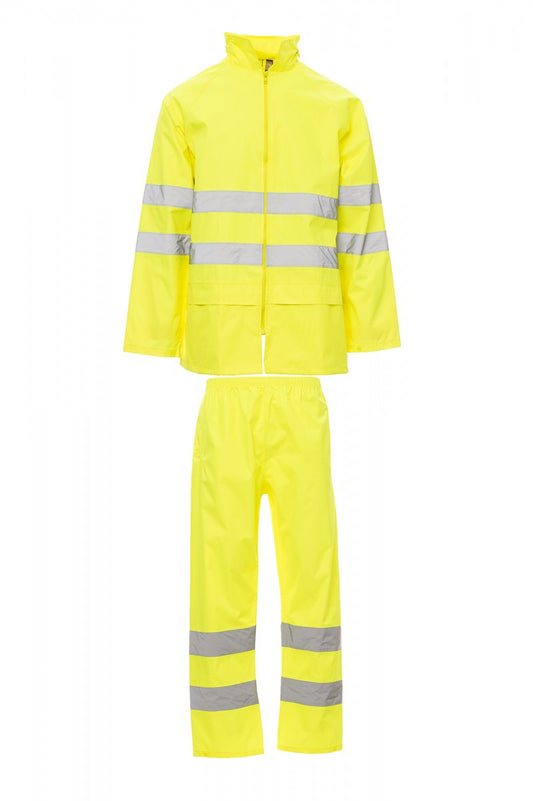 PAYPER Jacke HI-VI RAINSET in FLUOGELB - Arbeitskleidung für Industrie und Handwerk