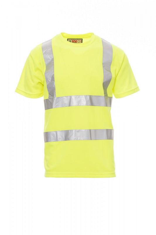 PAYPER T-Shirt AVENUE in FLUOGELB - Arbeitskleidung für Industrie und Handwerk