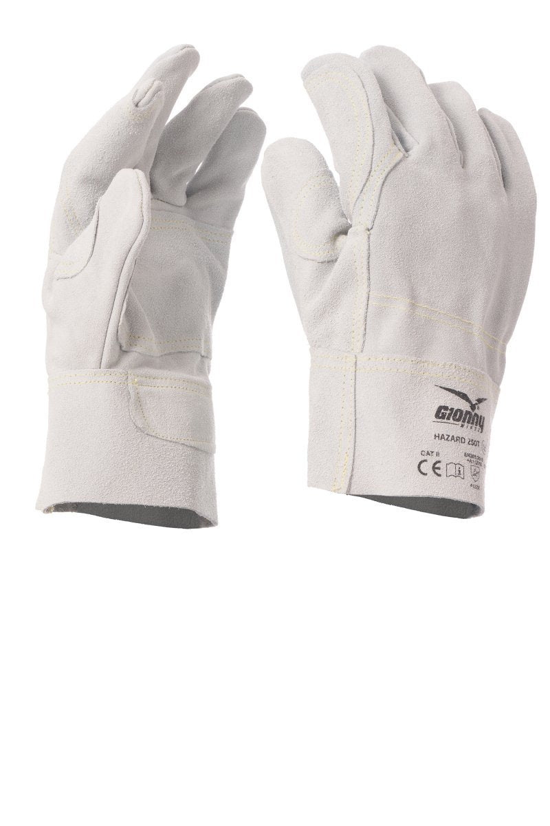 GIONNY WINGS - Leder-Handschuh HAZARD 250T (VPE: 12 Paar) - Farbe: Eis
