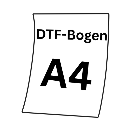 DTF Transfer Druckbogen A4