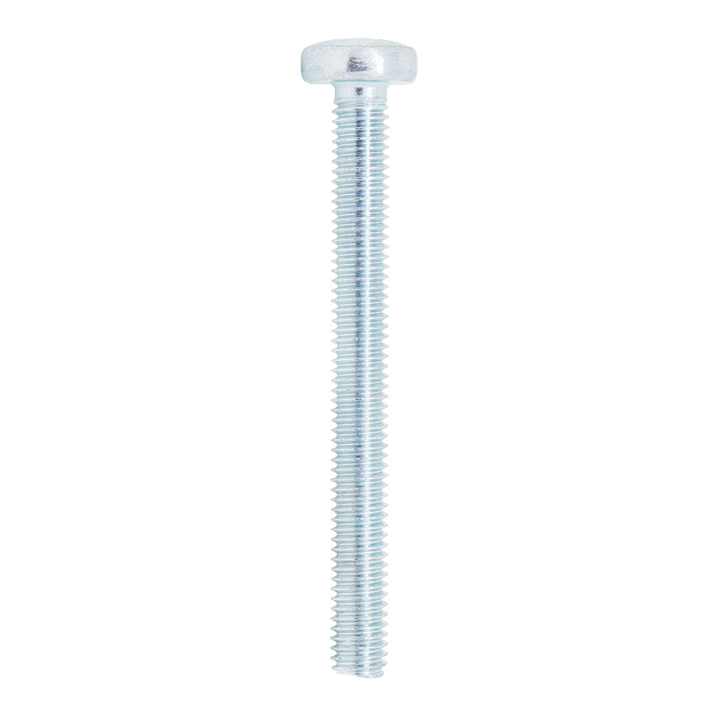 Gewindeschrauben Panhead DIN 7985 blau verzinkt