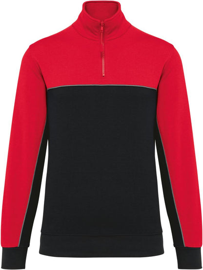 WK Sweater mit 1/4 Zip | WK 404