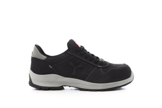 PAYPER - Niedriger antistatischer Herren-Sicherheitsschuh GET FORCE LOW S3-NBK - Farbe: Total Schwarz