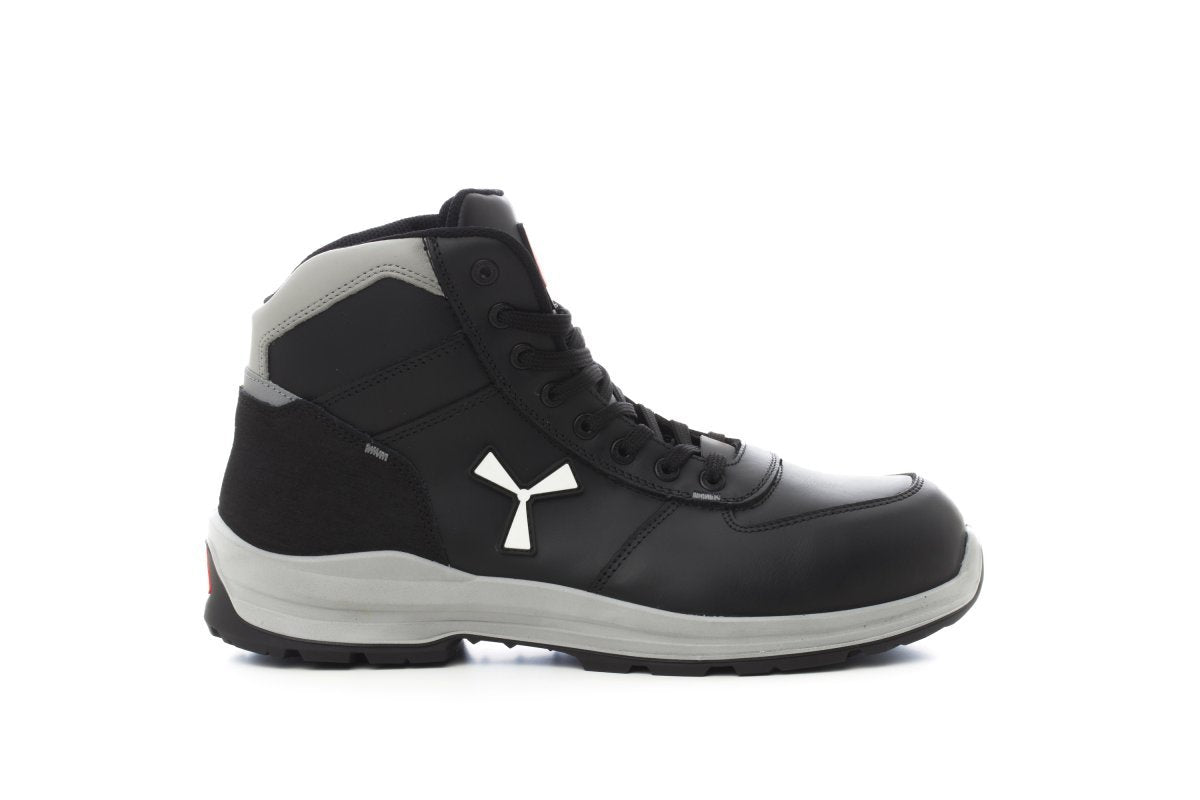 PAYPER - Mittelhoher antistatischer Herren-Sicherheitsschuh GET FORCE MID S3-LTH - Farbe: Schwarz