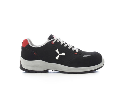 PAYPER - Niedriger antistatischer Herren-Sicherheitsschuh GET FRESH LOW S1P-SUE - Farbe: Nero