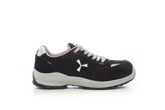 PAYPER - Niedriger antistatischer Damen-Sicherheitsschuh GET FRESH LOW LD S1P-SUE - Farbe: Nero
